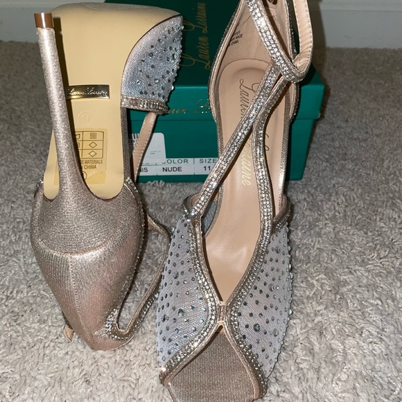 *BRAND NEW! Lauren Lorraine Stilettos!!  Perfect for Wedding, Prom, and Formal!! - Picture 8 of 14